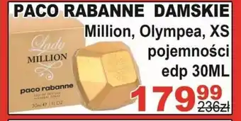 DROGERIA MILLOR Paco Rabanne damskie Million Olympea, XS edp 30 ml oferta