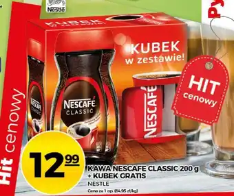 Topaz Kawa rozpuszczalna Nescafé Classic 200g + kubek oferta