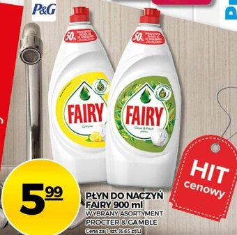 Topaz Płyn do naczyń Fairy 900ml oferta