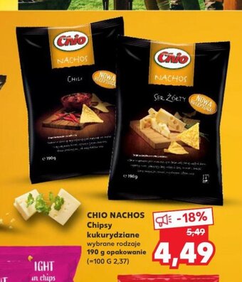 Chio Nachos Chipsy kukurydziane