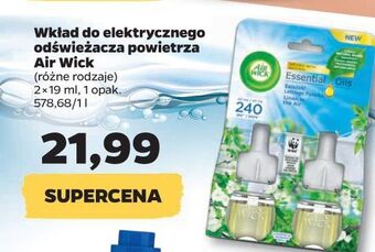 Netto Wkład świeżość letniego poranka Air Wick Electric Essential Oils oferta