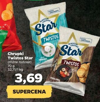 Netto Chrupki fromage Star Twistos oferta