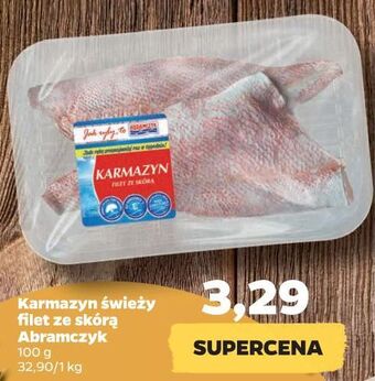 Netto Karmazyn filet ze skórą Abramczyk oferta