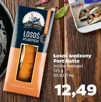 Netto Łosoś atlantycki wędzony na gorąco Port Netto oferta