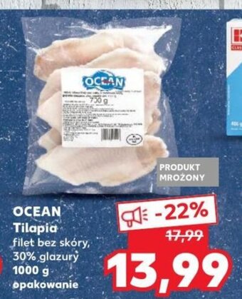 Kaufland Ocean tilapia 1000g oferta