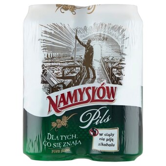 E.Leclerc Namysłów Pils Piwo jasne 4 x 500 ml oferta