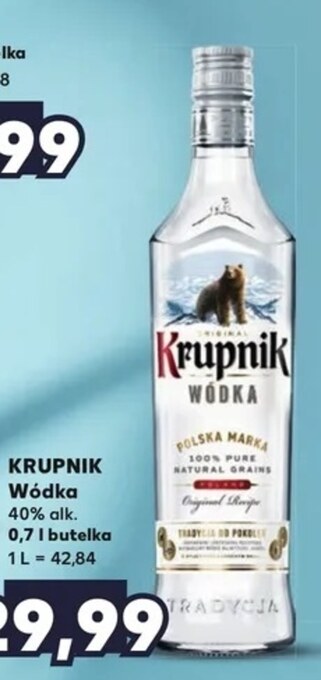 Kaufland Wódka Krupnik oferta