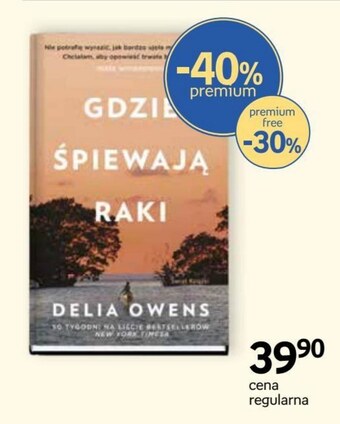 Empik Gdzie śpiewają raki Delia Owens oferta