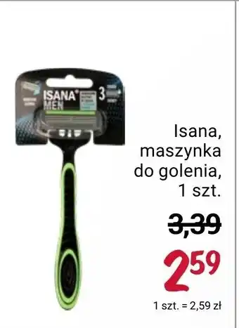 Rossmann Maszynka do golenia Isana oferta