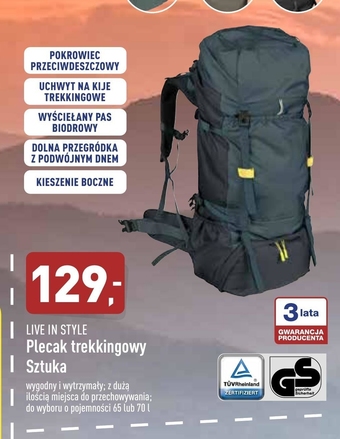 ALDI Plecak Life In Style oferta