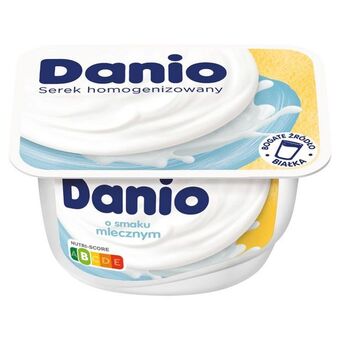 Danio serek homogenizowany o smaku mlecznym 140 g