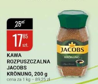 bi1 Kawa rozpuszczalna Jacobs Kronung 200g oferta