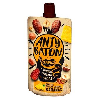 Torimpex Łowicz anty baton mus daktyle orzechy laskowe & ananas 120 g oferta