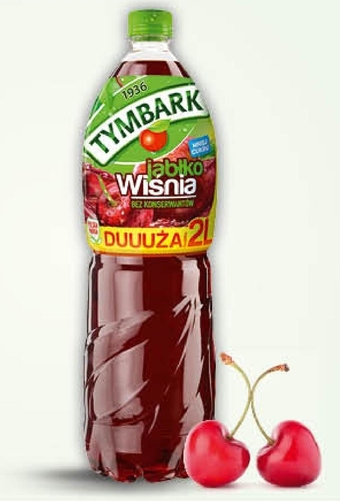 ABC Tymbark Napój jabłko wiśnia 2 l oferta