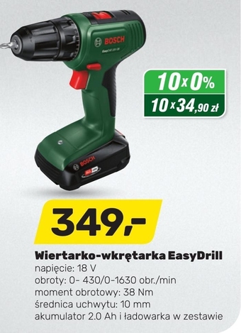 Bricomarche Wiertarko-wkrętarka Bosch oferta