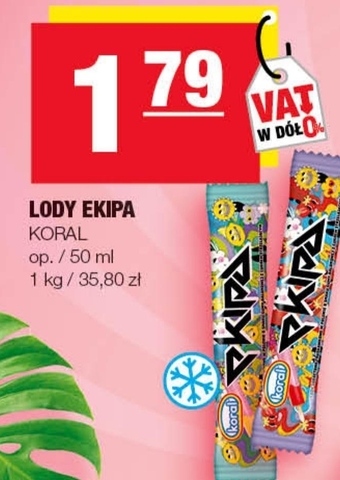 EuroSPAR Lody Koral oferta