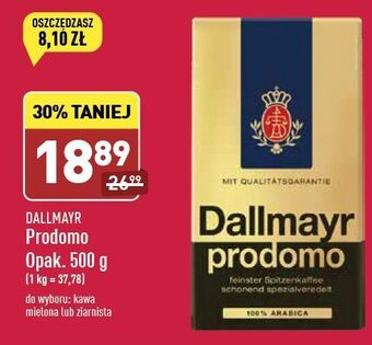 ALDI Kawa Dallmayr Prodomo oferta