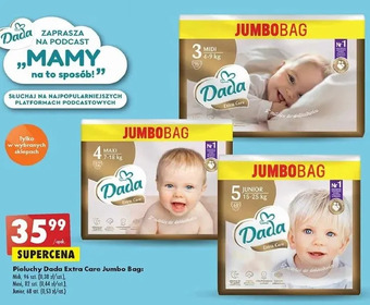 Biedronka Pieluszki dla dzieci midi Dada Extra Care oferta
