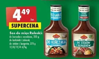 Biedronka Sos do kurczaka z czosnkiem Roleski oferta