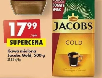Biedronka Kawa Jacobs Gold oferta