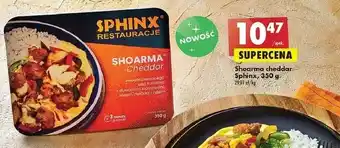 Biedronka Danie shoarma cheddar Sphinx oferta