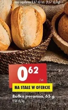 Biedronka Bułka poranna oferta