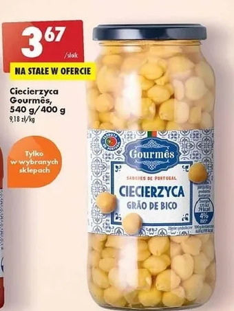 Biedronka Ciecierzyca Gourmes oferta