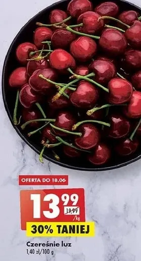 Biedronka Czereśnie oferta