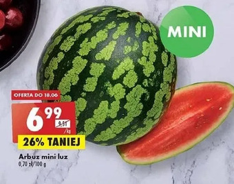 Biedronka Arbuz mini oferta