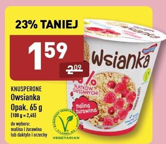 ALDI Owsianka daktyle i orzechy Knusperone oferta
