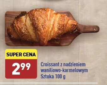 ALDI Croissant z nadzieniem waniliowo-karmelowym oferta