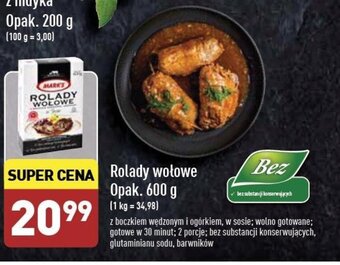 ALDI Rolady wołowe 600 g oferta