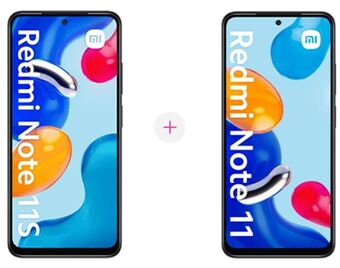Xiaomi redmi note 11s + xiaomi redmi note 11 szary
