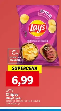 Lidl Chipsy befsztyk z cebulką oferta