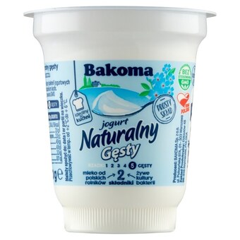 Avita Bakoma Jogurt naturalny gęsty 150 g oferta