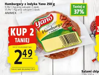 Prim Market Hamburgery z indyka Yano 250 g oferta