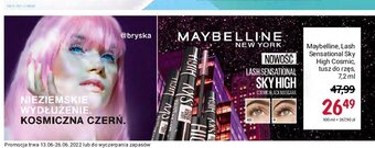 Rossmann Tusz do rzęs black oferta