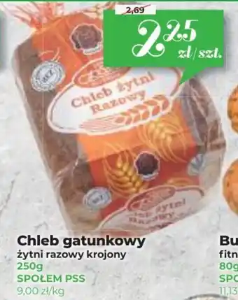 Społem Chleb gatunkowy Społem PSS 250 g oferta