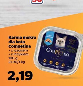 Karma dla kota z indykiem i wątróbką Competina