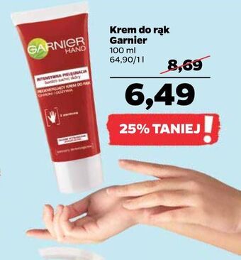 Netto Intensywna pielęgnacja suchej skóry Garnier Hand oferta