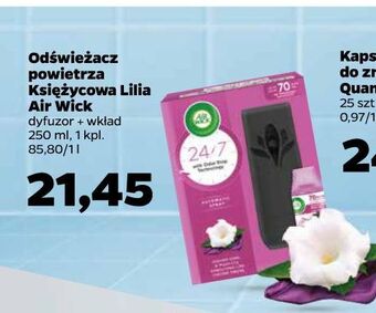Urządzenie + wkład księżycowa lilia otulona satyną Air Wick Freshmatic