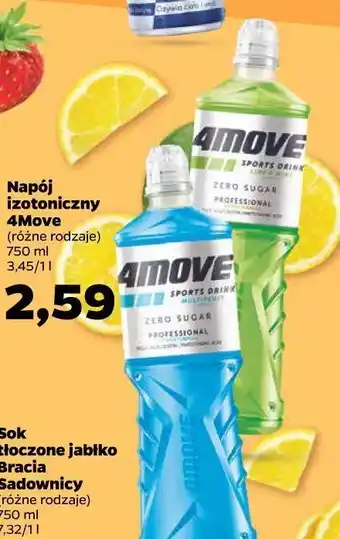 Netto Napój lime & mint zero 4Move Professional oferta