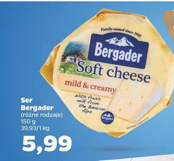 Netto Ser mild & creamy Bergader Soft Cheese oferta