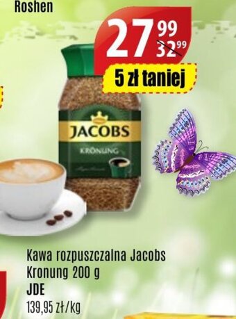 API MARKET Kawa rozpuszczalna Jacobs Kronung 200 g oferta