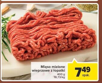 Carrefour Mięso mielone z łopatki wieprzowej oferta