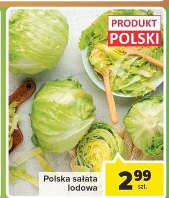Carrefour Sałata lodowa oferta