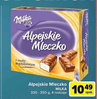 Globi Czekoladki waniliowe Milka Alpejskie Mleczko oferta