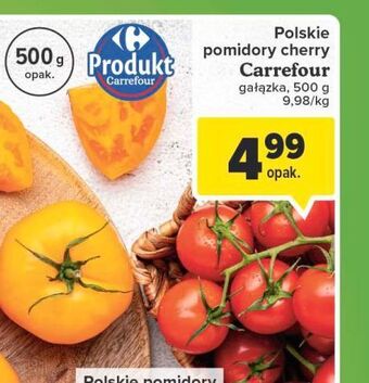 Carrefour Pomidory cherry gałązka Carrefour Targ Świeżości oferta