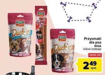 Carrefour Przysmak dla psa stick Riga Duck'os oferta