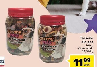 Carrefour Przysmaki dla psa treserki Strong Pets oferta